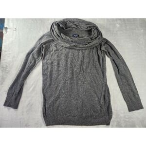SPLENDID Gray Super Soft Cowl Neck Long Sleeve‎ Shirt Top Sz L